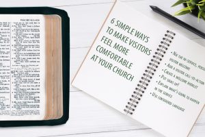 6 simple ways to make visitors more comfortable at your church